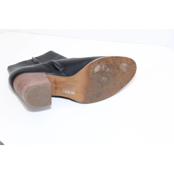 Madewell The Rosie Ankle Boot in Leather Black MA434 Women's Size 10 H14745 - Picture 7 of 10